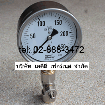kromschroder Pressure Gauge Push Buttom Valve